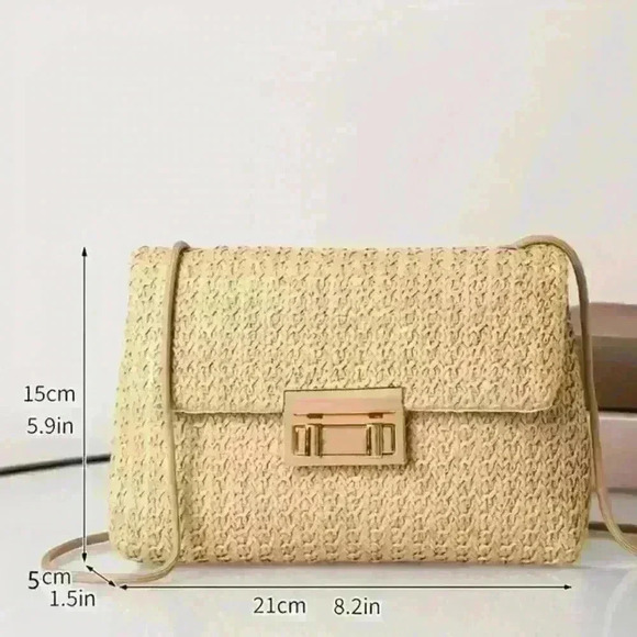 Trendy Woven Crossbody Shoulder Bag - Picture 2 of 3